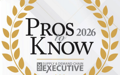 David Zingery Named 2026 “Pros to Know” Top Transportation Innovator by Supply & Demand Chain Executive