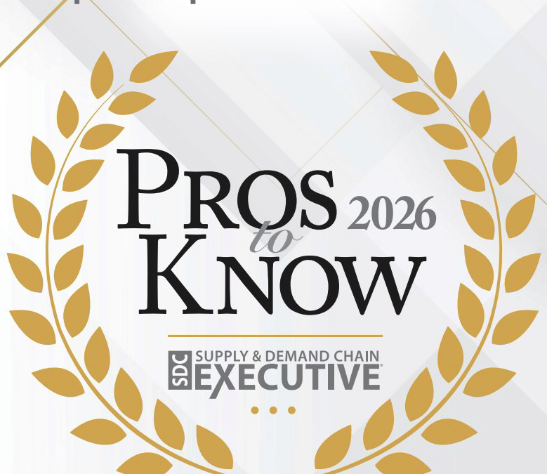 David Zingery Named 2026 “Pros to Know” Top Transportation Innovator by Supply & Demand Chain Executive